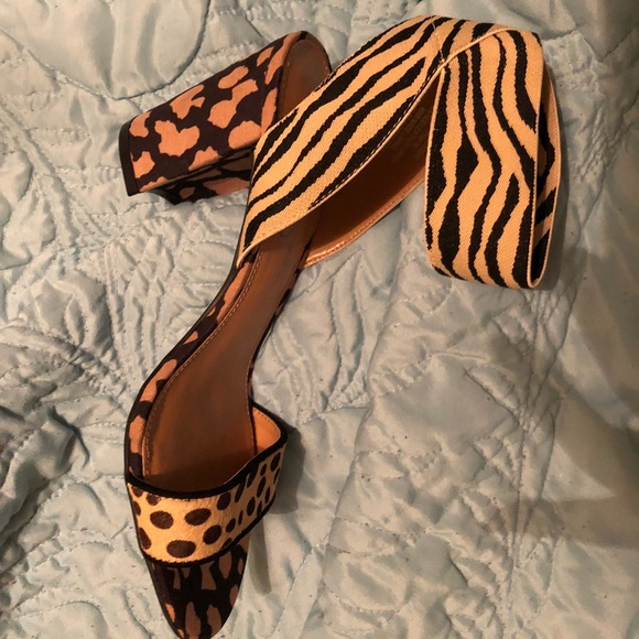 Jessica Simpson Animal print sandals - Picture 1 of 4